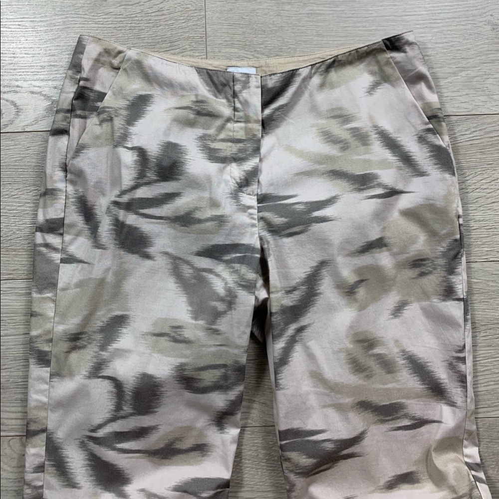 Armani Collezioni Pattern High Rise Trouser Pants - Picture 3 of 13